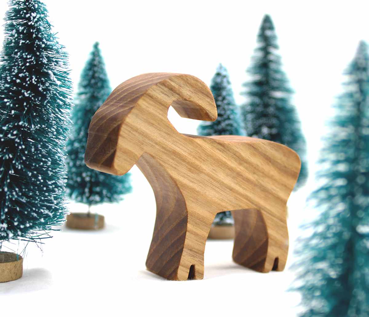 Classic Wooden Animal Toy Set